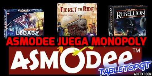 Asmodee juega al Monopolio